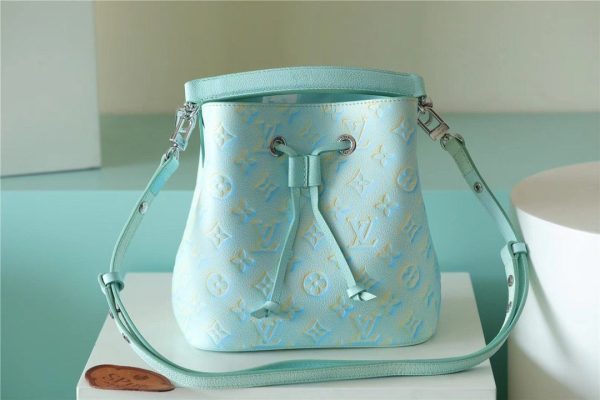 LV NeoNoe BB Monogram Empreinte Mint For Women, Shoulder And Crossbody Bags 7.9in/20cm LV