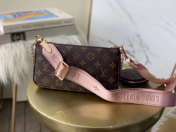 LV Multi Pochette Accessoires Monogram Canvas For Women, Shoulder And Crossbody Bags 24cm LV M44840