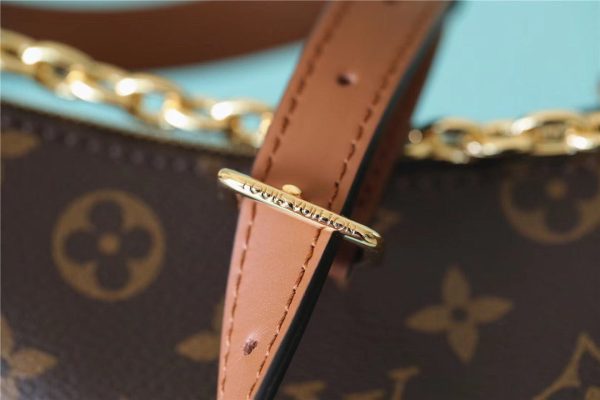 LV Loop Monogram Canvas By Nicolas Ghesquiere For Women, Shoulder And Crossbody Bags 23cm/9.1in LV