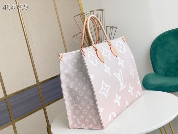 LV Onthego GM Tote Bag Pink For Women 41cm LV