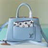 LV Marelle Epi Bleu Nuage Blue For Women, Women’s Handbags, Shoulder And Crossbody Bags 9.8in/25cm LV M59486