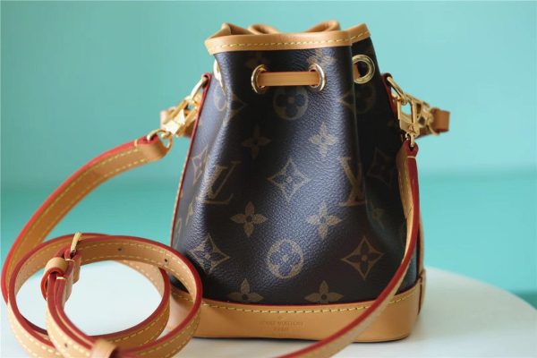 LV Nano Noe Monogram Canvas For Women, Shoulder And Crossbody Bags 16cm/6.3in LV M81266