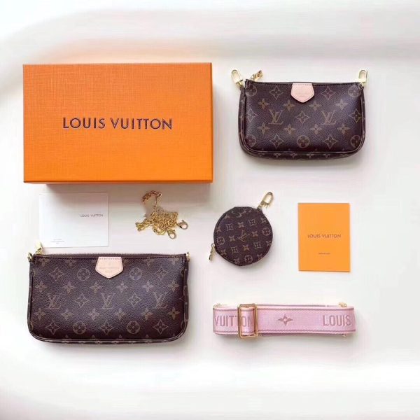 LV Multi Pochette Accessoires Monogram Canvas For Women, Shoulder And Crossbody Bags 24cm LV M44840