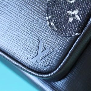 LV Multipocket Backpack Monogram Drip Black By Nigo For Men, Bags 40cm LV M45973