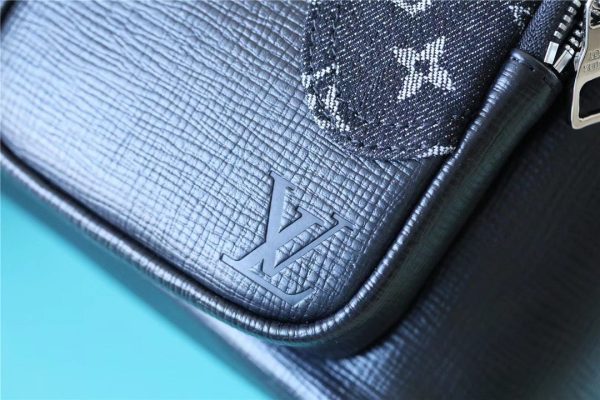 LV Multipocket Backpack Monogram Drip Black By Nigo For Men, Bags 40cm LV M45973