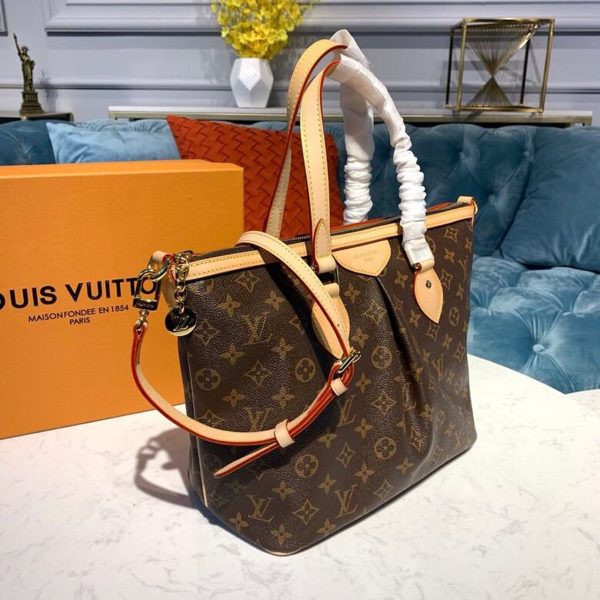 LV Palermo PM Monogram Canvas For Women, WoHandbag, Shoulder And Crossbody Bags 11.6in/29.5cm LV M40145