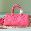 LV Papillon BB Bag Classic Monogram For Women 20cm Dragon Fruit Pink LV M59826