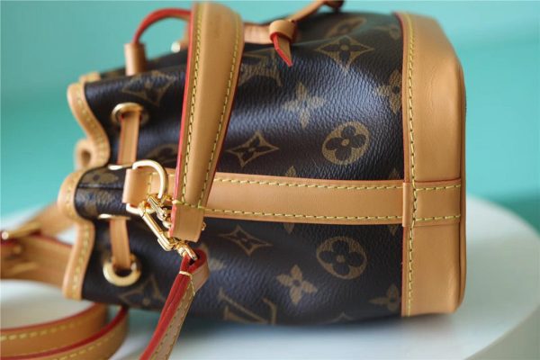 LV Nano Noe Monogram Canvas For Women, Shoulder And Crossbody Bags 16cm/6.3in LV M81266