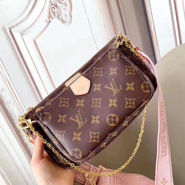 LV Multi Pochette Accessoires Monogram Canvas For Women, Shoulder And Crossbody Bags 24cm LV M44840