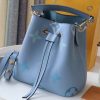 LV NeoNoe BB Bucket Bag Monogram Empreinte Blue For Women, Women’s Handbags, Shoulder Bags 7.9in/20cm LV M45709