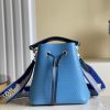 LV NeoNoe BB Bucket Bag Bleuet Blue For Women, Shoulder And Crossbody Bags 7.9in/20cm LV M57691