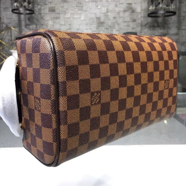 LV King Size Toiletry Damier Ebene Canvas For Women, WoBags, Travel Bags 11in/28cm LV N47527