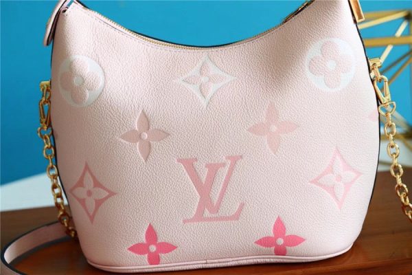 LV Neverfull MM Monogram Canvas Rose Pink For Women, Shoulder and Crossbody Bags 9.4in/24cm LV