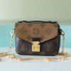 LV Micro Metis Monogram Canvas For Women, Women’s Handbags, Shoulder And Crossbody Bags 5.5in/14cm LV