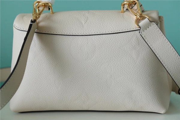 LV Madeleine BB Monogram Empreinte Creme Beige For Women, Shoulder and Crossbody Bags 9.4in/24cm LV M46008