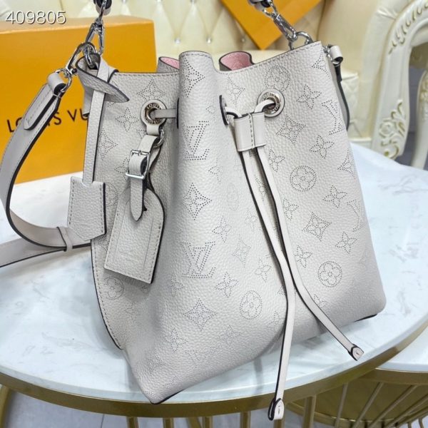 LV Muria Bucket Bag Snow White For Women, Shoulder And Crossbody Bags 9.8in/25cm LV M58483