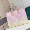 LV OnTheGo GM Monogram Giant Canvas Light Pink For Women, Tote Bags 16.1in/41cm LV M57641