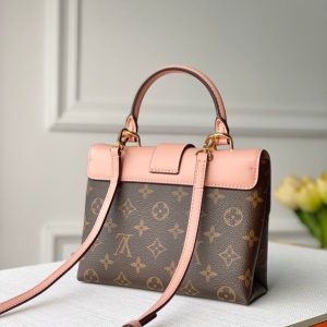 LV Locky BB Monogram Canvas Rose Poudre Pink For Women, Women’s Handbags, Shoulder And Crossbody Bags 7.9in/20cm LV M44080