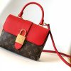 LV Locky BB Monogram Canvas Red For Women, Shoulder And Crossbody Bags 7.9in/20cm LV M44322