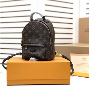 LV Palm Springs Mini Monogram Canvas By Nicolas Ghesquière For Women, WoHandbags 22cm LV M44873