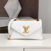 LV New Wave Chain Bag White For Women, Shoulder And Crossbody Bags 9.4in/24cm LV M58549