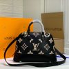 LV Neo Alma PM Monogram Empreinte Black/Beige For Women, Shoulder And Crossbody Bags 13.8in/35cm LV