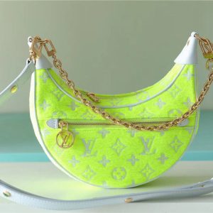 LV Loop Monogram Yellow For Women, Women’s Handbags, Shoulder Bags And Crossbody Bags 9.1in/23cm LV M81484