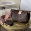 LV Multi Pochette Accessoires Monogram Canvas For Women, Shoulder And Crossbody Bags 24cm LV M44840