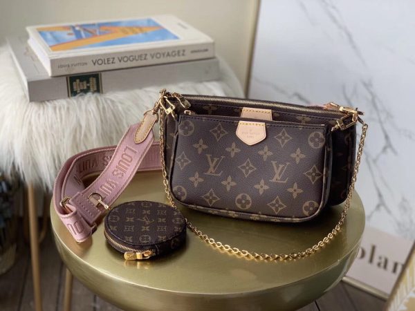 LV Multi Pochette Accessoires Monogram Canvas For Women, Shoulder And Crossbody Bags 24cm LV M44840