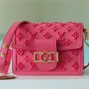 LV Mini Dauphine Monogram Fluo Pink For Women, Shoulder And Crossbody Bags 7.9in/20cm LV M20747