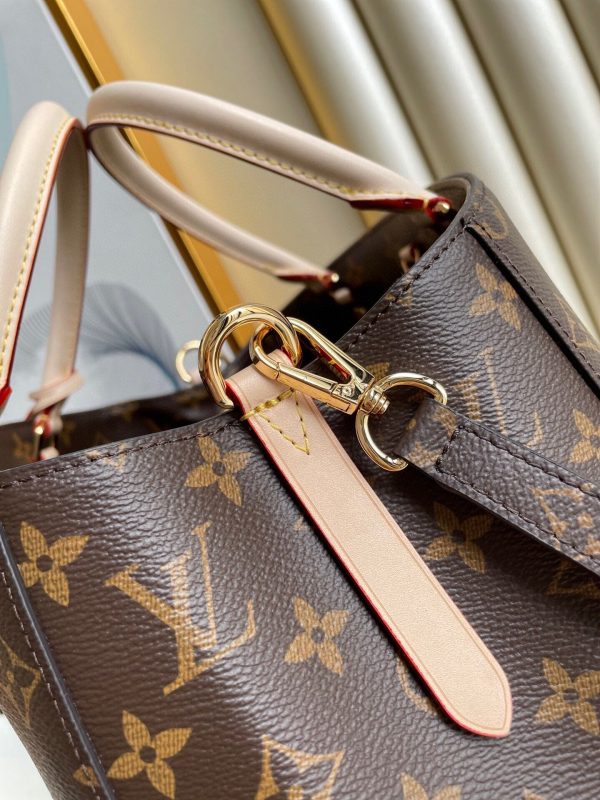 LV Montaigne MM Monogram Canvas For Women, Shoulder And Crossbody Bags 13in/33cm LV M41056