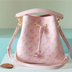 LV NeoNoe BB Monogram Empreinte Pink For Women, Shoulder And Crossbody Bags 7.9in/20cm LV