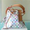 LV Noe BB Monogram Monogram Multicolore White For Women, Shoulder And Crossbody Bags 13.4in/34cm LV