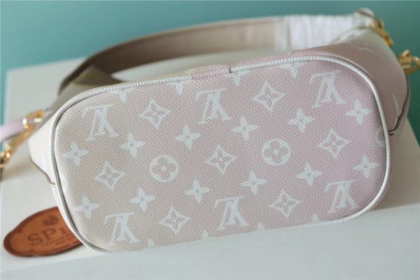 LV Neverfull MM Monogram Canvas Sunset Kaki For Women, Shoulder and Crossbody Bags 9.4in/24cm LV M59861