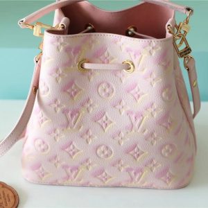 LV NeoNoe BB Monogram Empreinte Pink For Women, Shoulder And Crossbody Bags 7.9in/20cm LV