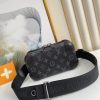 LV Horizon Clutch Monogram Eclipse For Men, Bags, Shoulder And Crossbody Bags 8.3in/21cm LV M45579