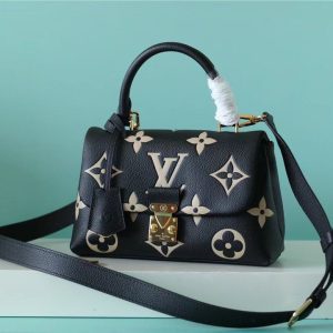 LV Madeleine BB Monogram Empreinte Black For Women, Shoulder and Crossbody Bags 9.4in/24cm LV M45978