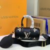 LV Papillon BB Monogram Empreinte Black/Beige For Women, Shoulder And Crossbody Bags 7.9in/20cm LV M45980