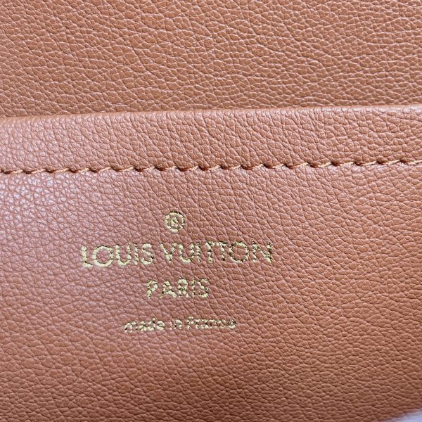 LV Marceau Monogram Canvas Caramel Brown For Women, Shoulder and Crossbody Bags 9.6in/24.5cm LV M46127