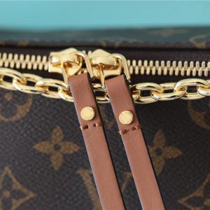 LV Loop Monogram Canvas By Nicolas Ghesquiere For Women, Shoulder And Crossbody Bags 23cm/9.1in LV