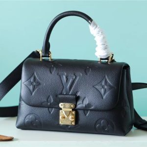 LV Madeleine BB Monogram Empreinte Black For Women, Shoulder and Crossbody Bags 9.4in/24cm LV