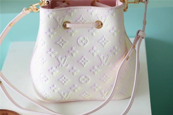 LV NeoNoe BB Monogram Empreinte Pink For Women, Shoulder And Crossbody Bags 7.9in/20cm LV M46174