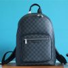 LV Josh Backpack Damier Graphite Canvas For Men, Bags 40cm LV N40365