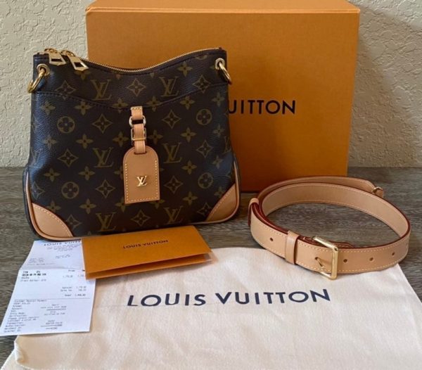 LV Odéon PM Monogram Canvas Natural For Fall-Winter, Shoulder And CrossBody Bags 11in/28cm LV M45354