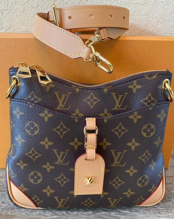 LV Odéon PM Monogram Canvas Natural For Fall-Winter, Shoulder And CrossBody Bags 11in/28cm LV M45354