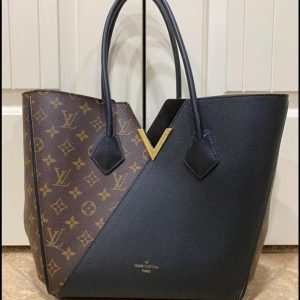 LV Kimono Tote Bag 25cm Monogram Canvas Spring/Summer Collection M41856, Noir