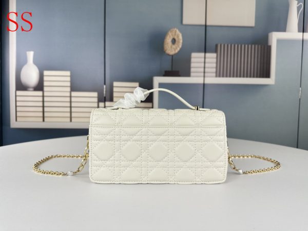 DIOR MISS DIOR MINI BAG WHITE 21CM S0980ONMJM030