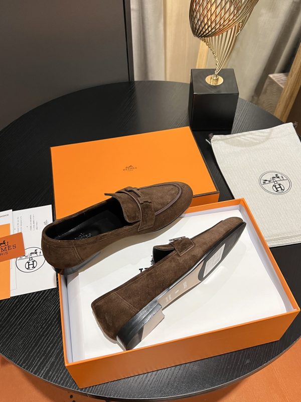 HERMES PARIS LOAFER BROWN