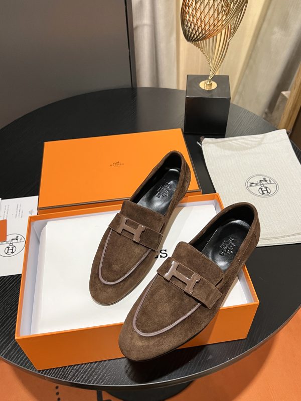 HERMES PARIS LOAFER BROWN