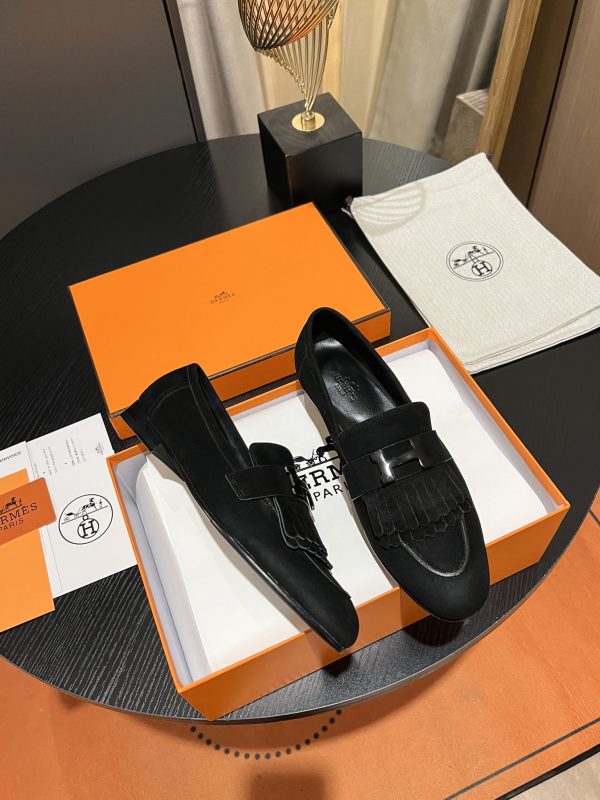 HERMES ROYAL LOAFER BLACK